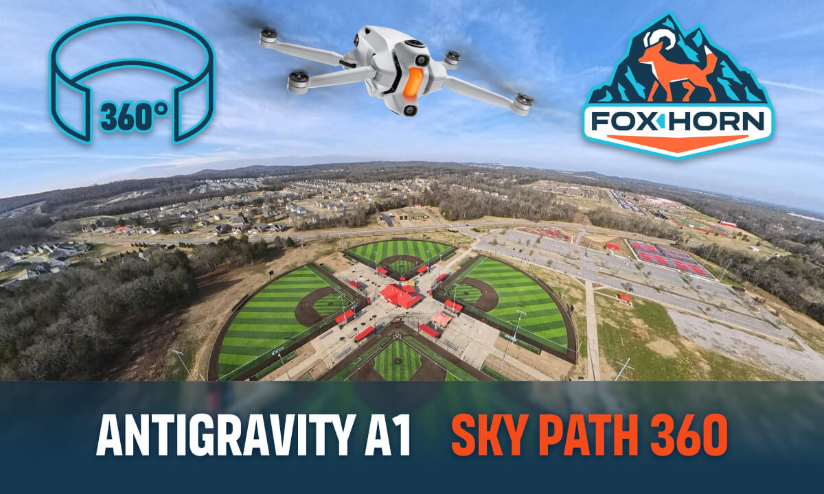 Antigravity A1 - 8K 360 Sky Path Mission