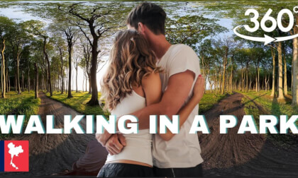 Walking in a Park at Jomtien Pattaya Thailand VR Video Walking in a Park at Jomtien Pattaya Thailand VR