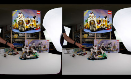VR-Review of LEGO Eldorado Fortress (Icons Set 10320) in VR180