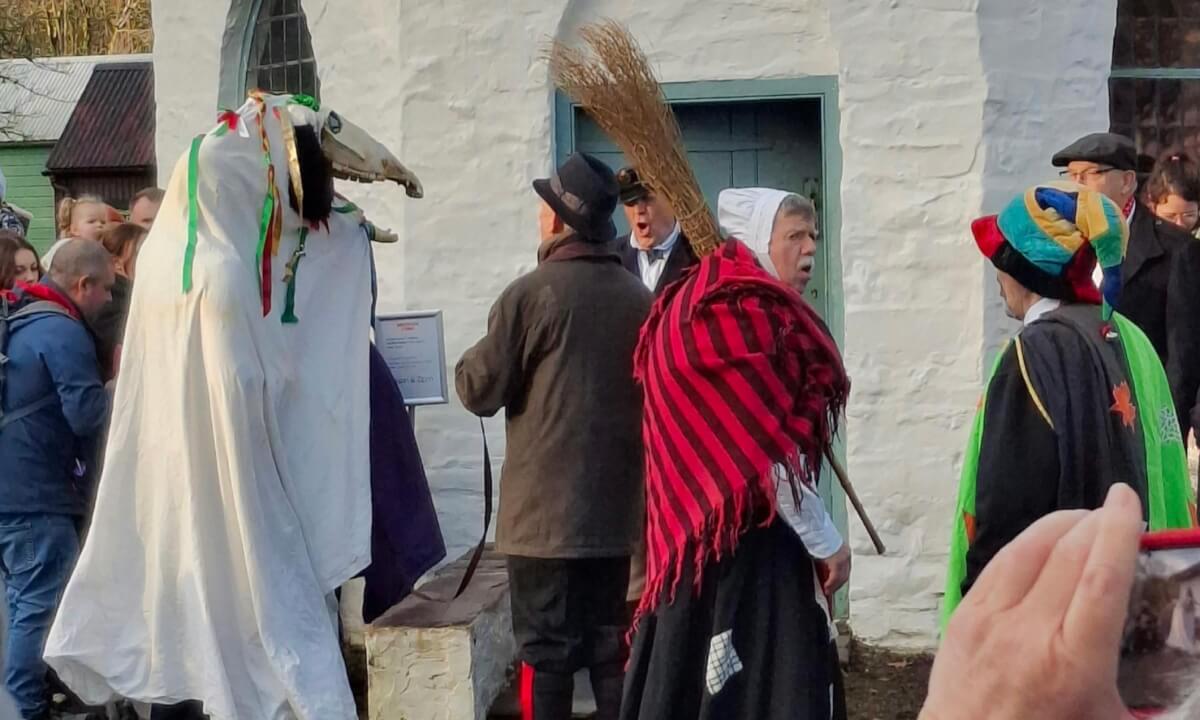 20251213 The Mari Lwyd at St. Fagans.vr