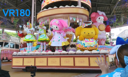 Sanrio Character Park Harmony land (Iceful Parade)VR180 Sanrio Character Park Harmony land (Iceful Parade)VR180