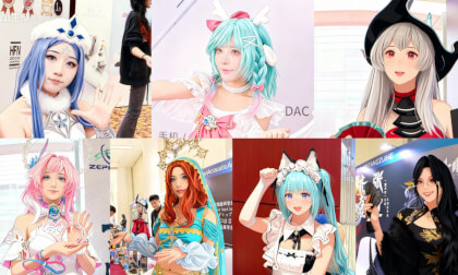 Vibrant Anime Style Takes Over Guangzhou! 13k COSPLAY at Guangzhou Headphone Exhibition Becomes an Eye-Catching Bonus with Maximum Cuteness广州耳机展动漫COSERPLAY 最高6840P