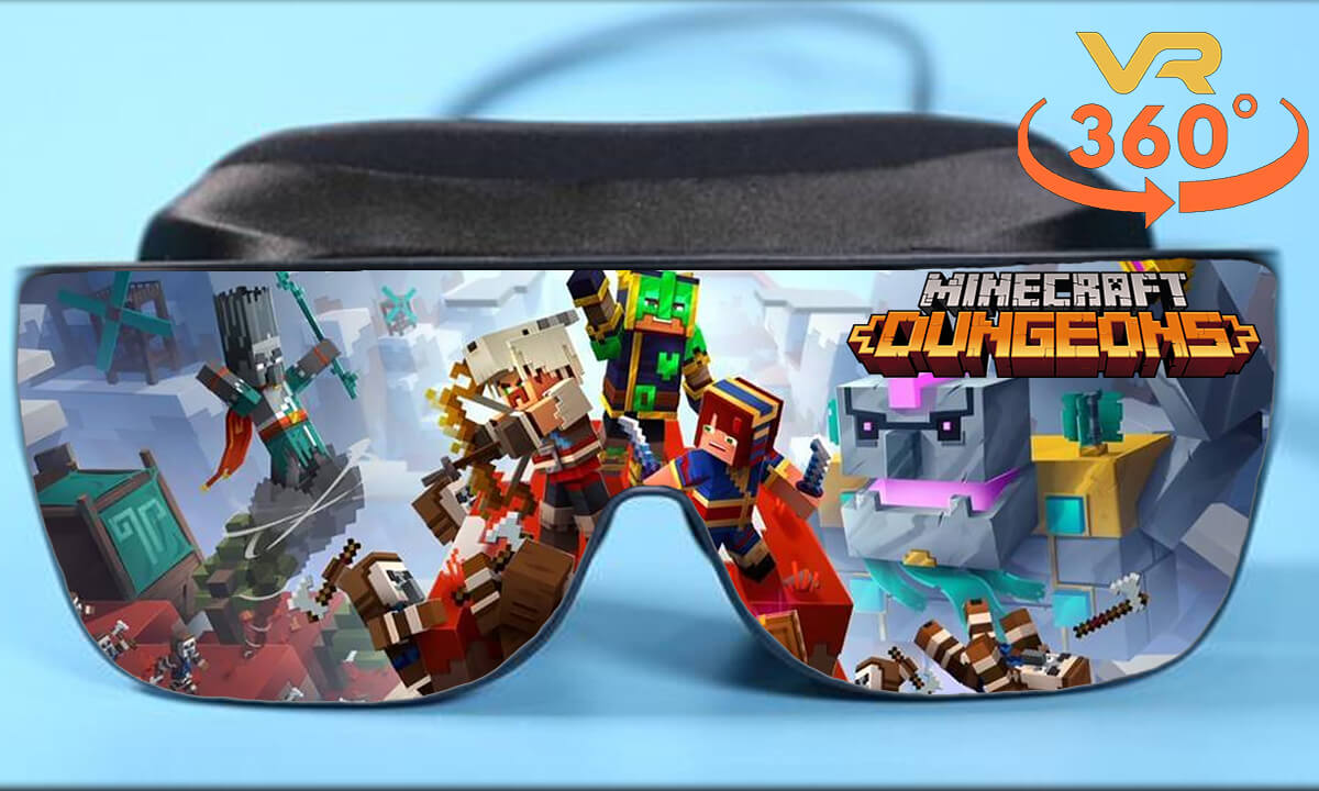 Minecraft Dungeons 3rd person 360°