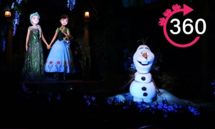360º Ride on Frozen Ever After at Epcot