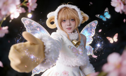【VR180】Breaking the Dimensional Wall! Cardcaptor Sakura in VR Lens, Even the Air is Filled with Pink Bubbles