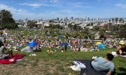 Dolores Park in San Francisco Dolores Park in San Francisco
