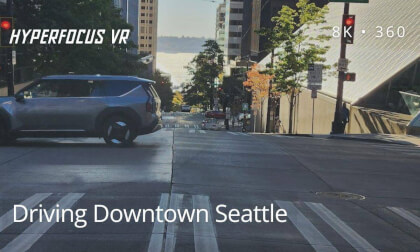 Seattle City Drive: Western Avenue Cruising (8K 360)