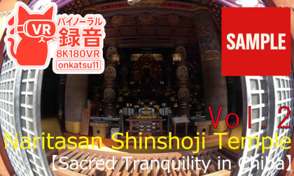 【SAMPLE】🏯Walking Through Naritasan Shinshoji Temple—Sacred Tranquility in Chiba(8KVR180) Chapter Two‼