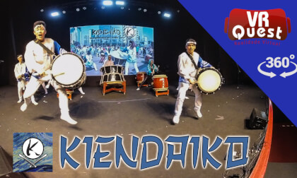 Join this 360º Taiko experience with KIENDAIKO. Join this 360º Taiko experience with KIENDAIKO.