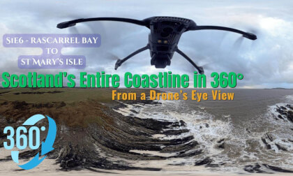 Scotland’s Entire Coastline 360° — S1e6 Rascarrel Bay to St Mary's Isle
