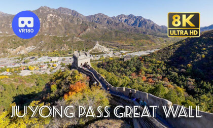 Travel China: Juyong Pass Great Wall 居庸关长城 | Beijing | 8K60P 3D 180