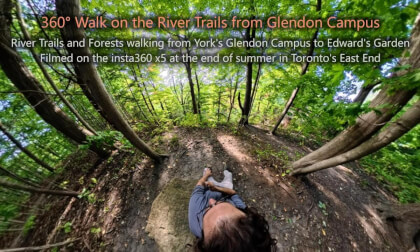 VR (360°) Toronto Parks and Trails Walk Late Summer 2025