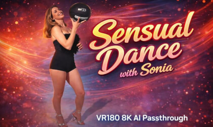 Flex & Flow VR Episode 3 🤍 Sensual Dance with Sonia | VR180 8K AI Passthrough