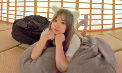 A hot spring soak on my day off is so cozy~ C’mere, cuddle with me and take a little snooze, please~