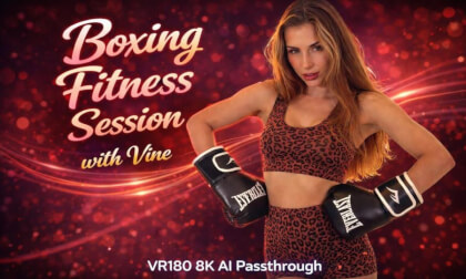 Flex & Flow VR Training Series | Episode 4 🥊 Boxing Fitness Session with Vine | VR180 8K AI Passthrough