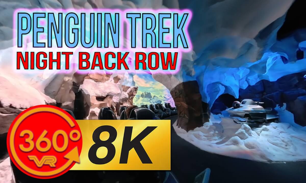 Penguin Trek – 8K 360° VR POV | SeaWorld Orlando | Insta360 X5