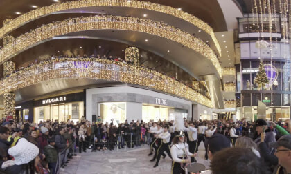 Last showing of the toy soldiers in NYC Hudson yards