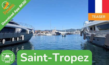 Saint-Tropez | Learn French in VR | 360 8K3D Teaser | DYNAMIC LANGUAGES