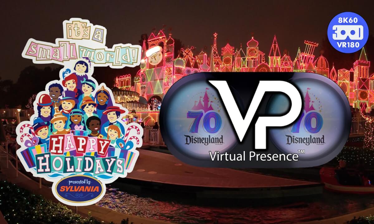 It's a Small World Holiday! Disneyland Virtual Presence Exclusive! 8k60!