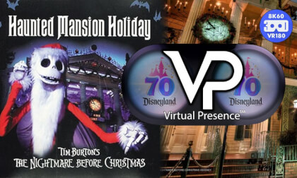 Haunted Mansion Holiday!  Disneyland Virtual Presence Exclusive! 8k60!