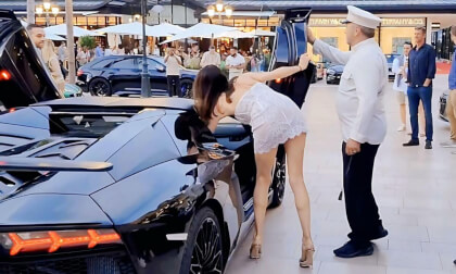 MILLIONAIRE LADIES AND SUPERCARS IN MONACO 2025