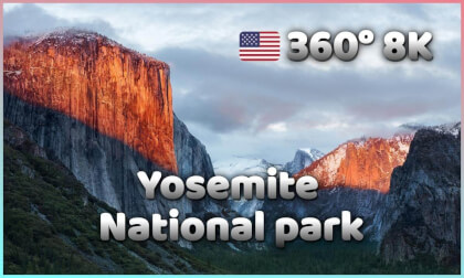 360°8K Yosemite National Park | 優勝美地國家公園 | 요세미티 국립 공원 | ヨセミテ国立公園