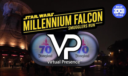Star Wars: Millenium Falcon Smuggler's Run! Disneyland Virtual Presence Exclusive! 8k60!