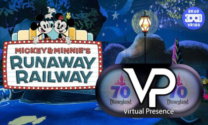 Mickey & Minnie's Runaway Railway! Disneyland Virtual Presence Exclusive! 8k60!
