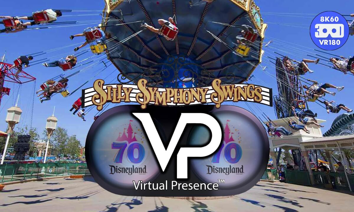 Silly Symphony Swings! Disneyland Virtual Presence Exclusive! 8k60!