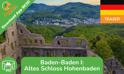 Baden-Baden I | Learn German in VR | 360 8K3D Teaser | DYNAMIC LANGUAGES