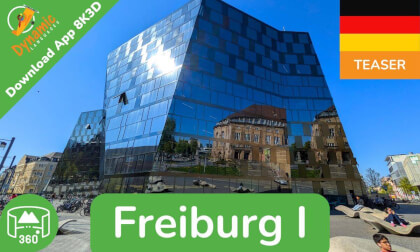 Freiburg im Breisgau I | Learn German in VR | 360 8K3D Teaser | DYNAMIC LANGUAGES