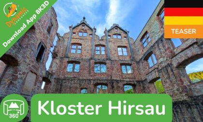 Hirsau Abbey | Learn German in VR | 360 8K3D Teaser | DYNAMIC LANGUAGES