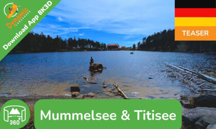 Mummelsee & Titisee | Learn German in VR | 360 8K3D Teaser | DYNAMIC LANGUAGES