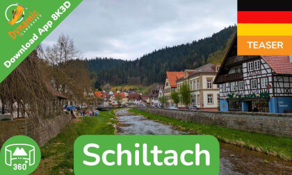 Schiltach | Learn German in VR | 360 8K3D Teaser | DYNAMIC LANGUAGES