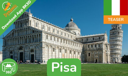 Pisa | Learn Italian in VR | 360 8K3D Teaser | DYNAMIC LANGUAGES