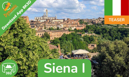 Siena I | Learn Italian in VR | 360 8K3D Teaser | DYNAMIC LANGUAGES