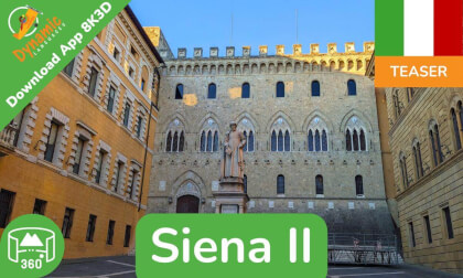 Siena II | Learn Italian in VR | 360 8K3D Teaser | DYNAMIC LANGUAGES