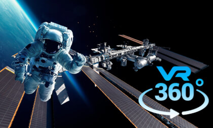 Around and inside the Space Station VR 360° [Mission:ISS]