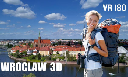 POV: This Rock Has Seen More Cities Than Me 😭 Wrocław Island → Cathedral Walk | VR 180 3D