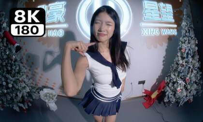 Young lady dancing