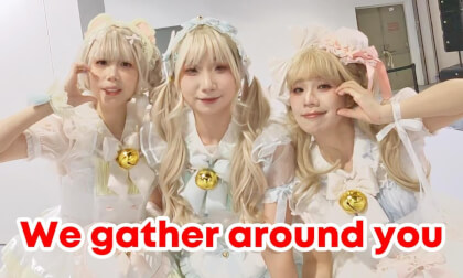 you’re surrounded by beautiful women, and they’re closing in on you.