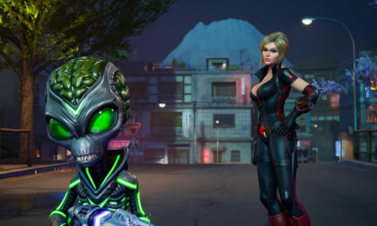 Destroy All Humans 2 Reprobed (3D) - Kojira Kaiju Boss Fight final scene