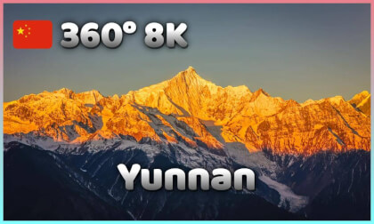 360° 8K Yunnan | 雲南 | うんなんしょう | 운남성