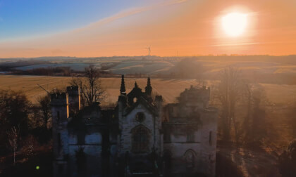 Winter Sun around Cambusnethan Priory