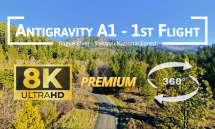 Antigravity A1 First Flight | 8K Invisible Drone Footage Over Dunn Creek (Premium)