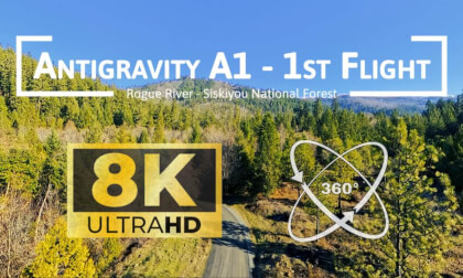 Antigravity A1 First Flight | 8K Invisible Drone Footage Over Dunn Creek (non-premium)