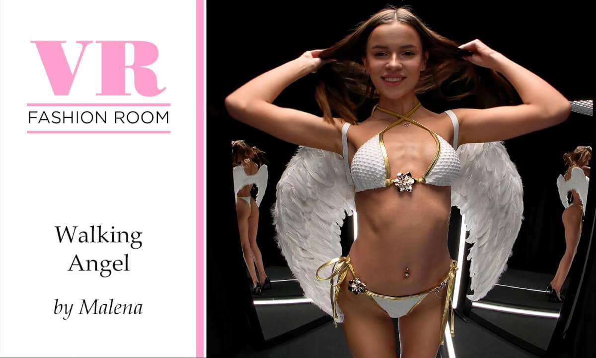 Walking Angel. Malena's Catwalk Show