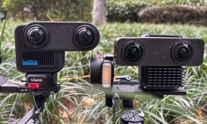 GoPro Max2 vs Dji Osmo360 from diy vr180 lens