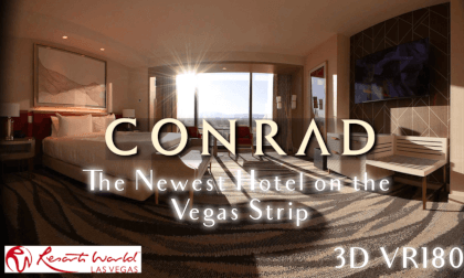 CONRAD RESORTS WORLD VR180 - Newest Hotel in the Vegas Strip CONRAD RESORTS WORLD VR180 - Newest Hotel in the Vegas Strip