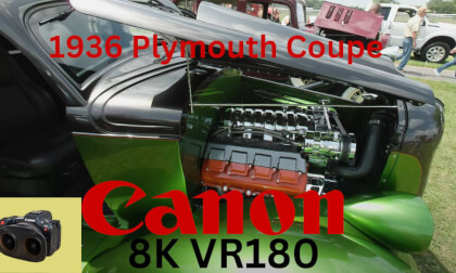 1936 Plymouth Coupe at McComb Cookie Festival 2023 Canon 8K60 VR180 VR Video 1936 Plymouth Coupe at McComb Cookie Festival 2023 Canon 8K60 VR180 VR